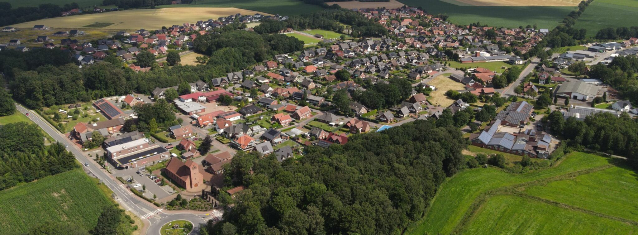 Blick auf Eggermühlen